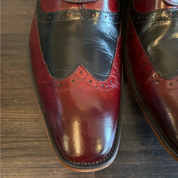 Size 15 - Asher Green Wingtip Dress Shoes - Picture 6 of 7